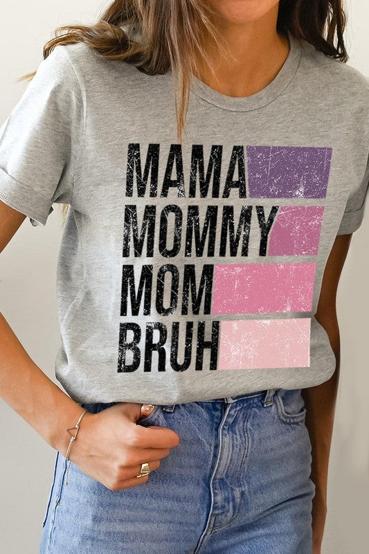 Mama Mommy Mom Bruh Unisex Short Sleeve Tee