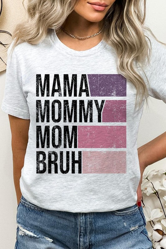 Mama Mommy Mom Bruh Unisex Short Sleeve Tee