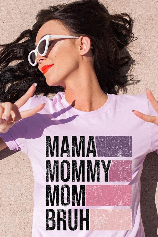 Mama Mommy Mom Bruh Unisex Short Sleeve Tee