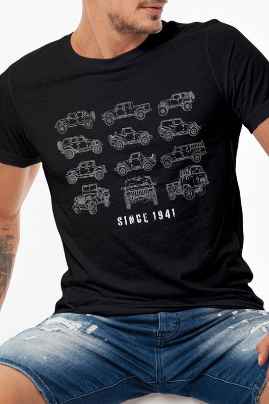 Off-Road, 4x4, Since 1941 Graphic Tee