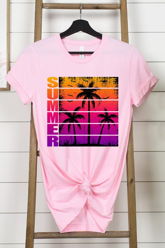 Summer Unisex Short Sleeve Tee