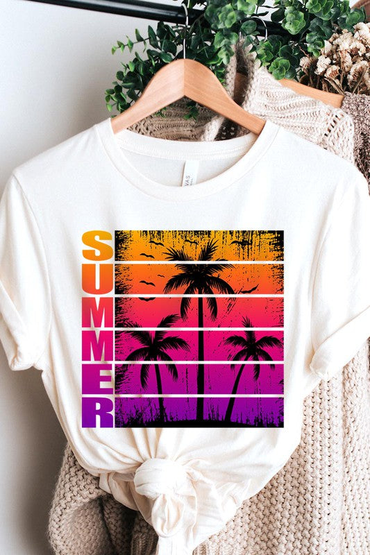 Summer Unisex Short Sleeve Tee