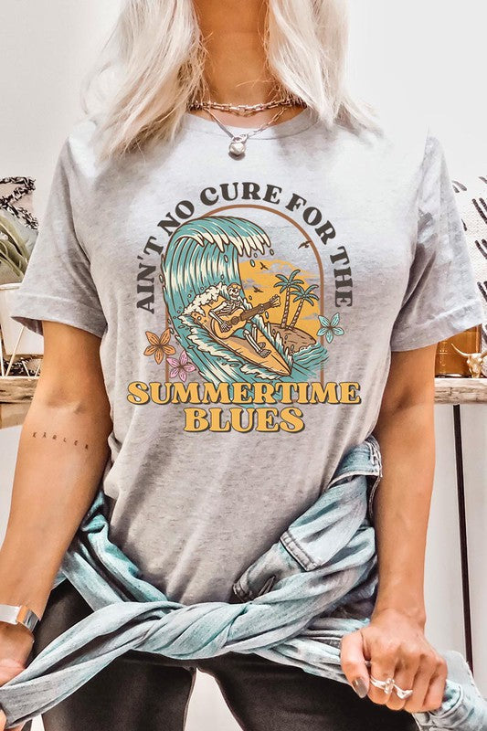 Summertime Blues Unisex Short Sleeve Tee