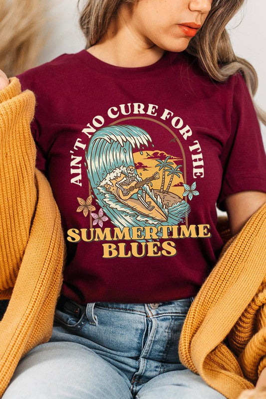 Summertime Blues Unisex Short Sleeve Tee