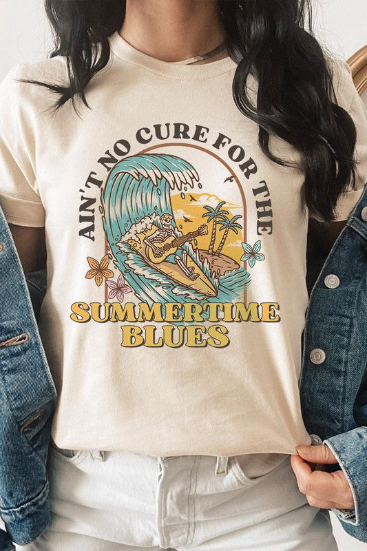 Summertime Blues Unisex Short Sleeve Tee