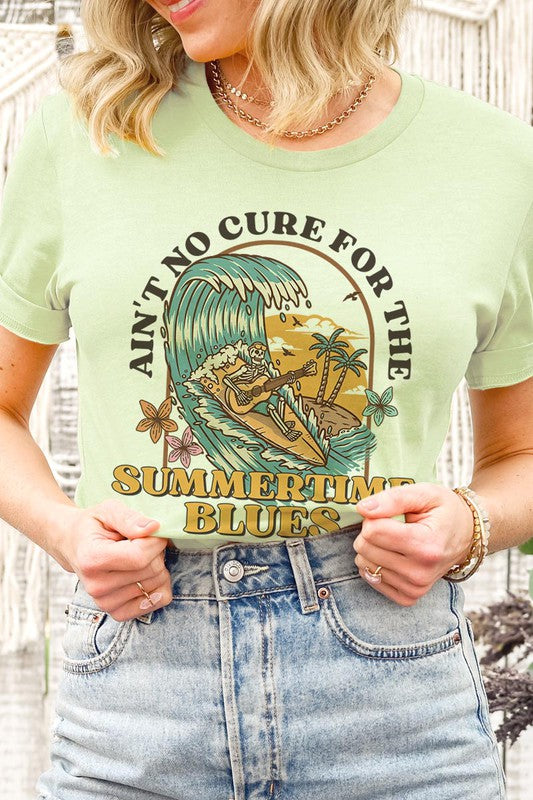 Summertime Blues Unisex Short Sleeve Tee