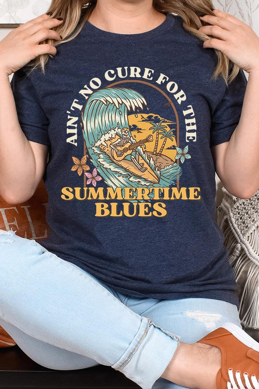 Summertime Blues Unisex Short Sleeve Tee