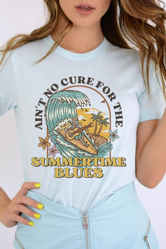 Summertime Blues Unisex Short Sleeve Tee