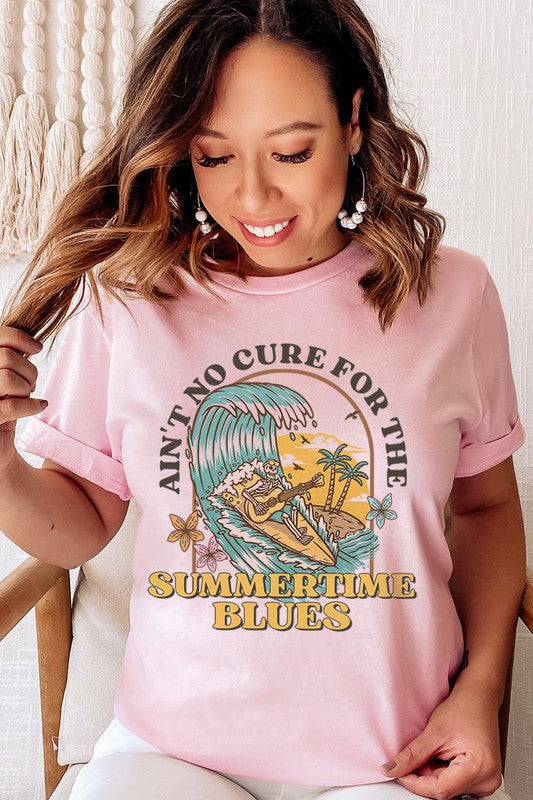 Summertime Blues Unisex Short Sleeve Tee