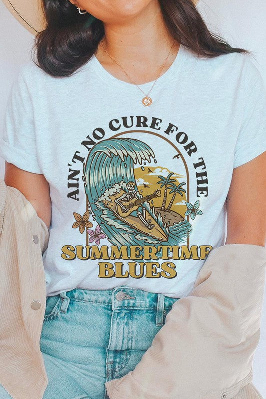 Summertime Blues Unisex Short Sleeve Tee