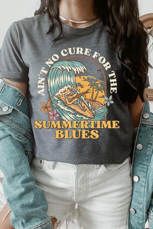 Summertime Blues Unisex Short Sleeve Tee