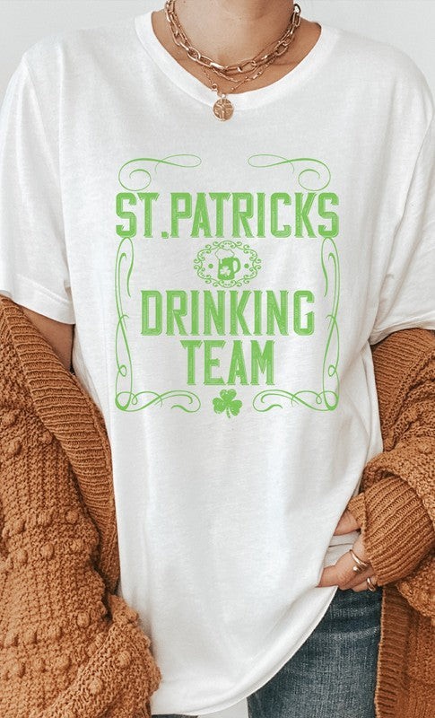 St Patricks Drinking Team Graphic Tee