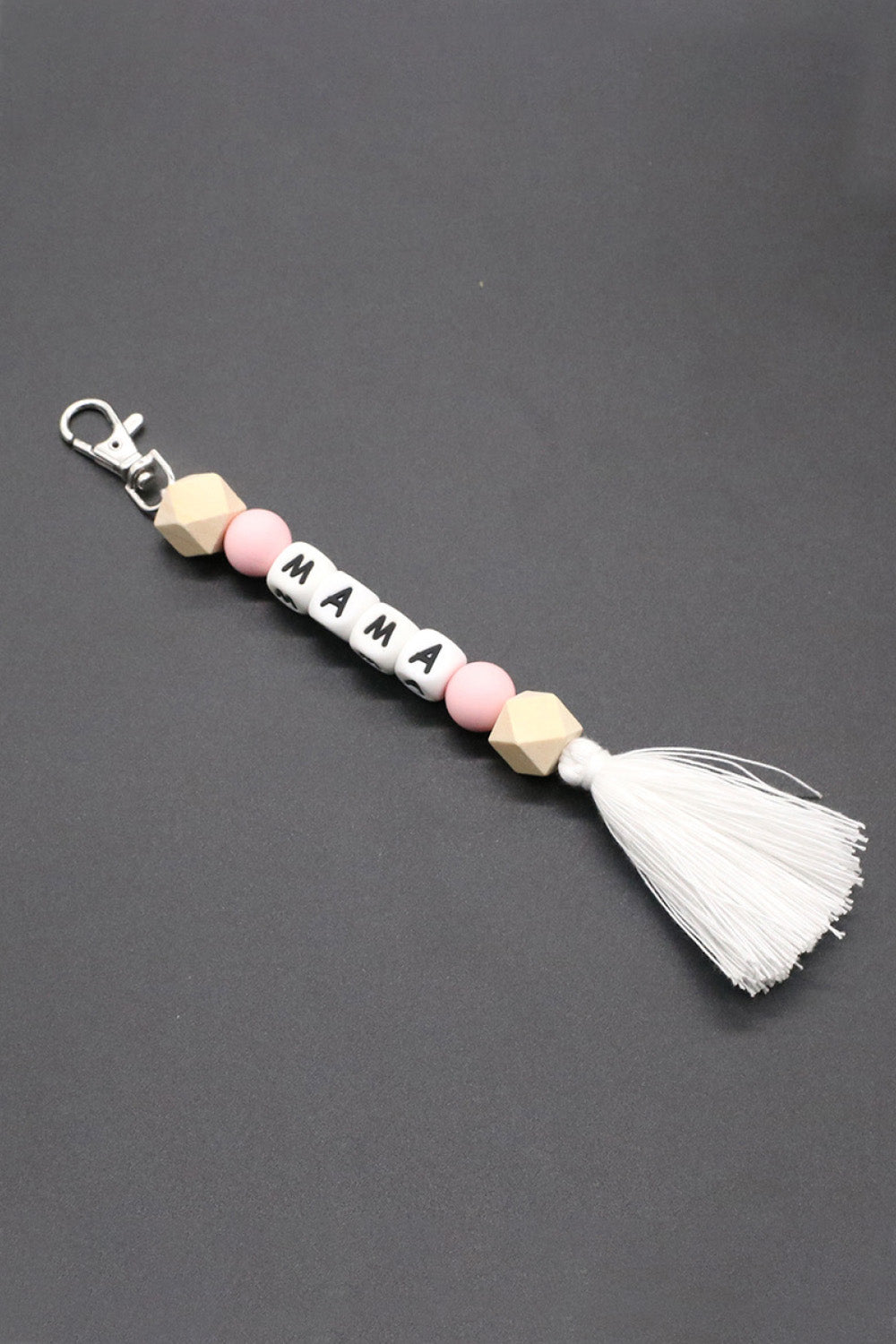 Letter Tassel Keychain