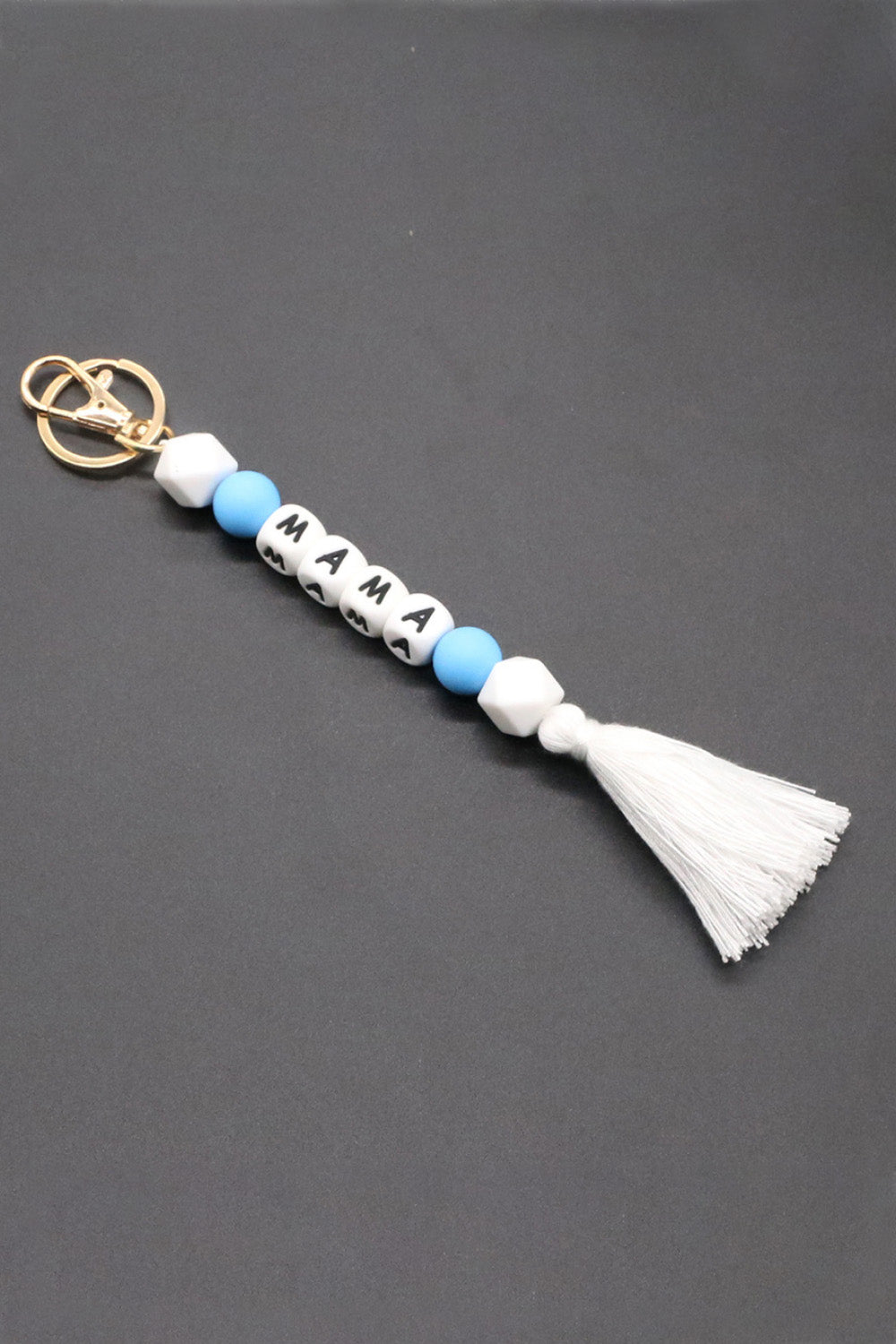 Letter Tassel Keychain