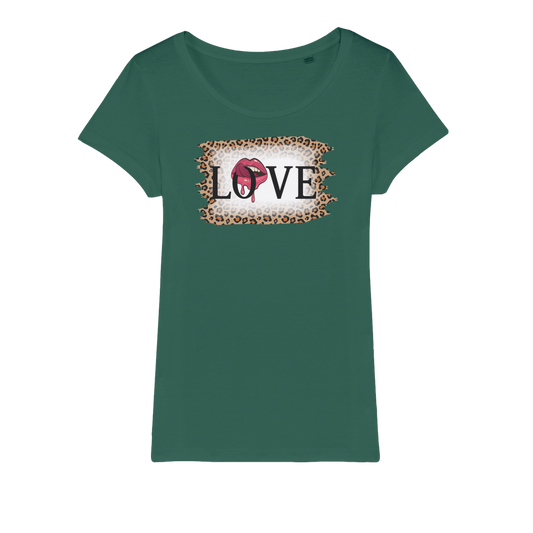 Valentine's Day Organic Jersey Womens T-Shirt