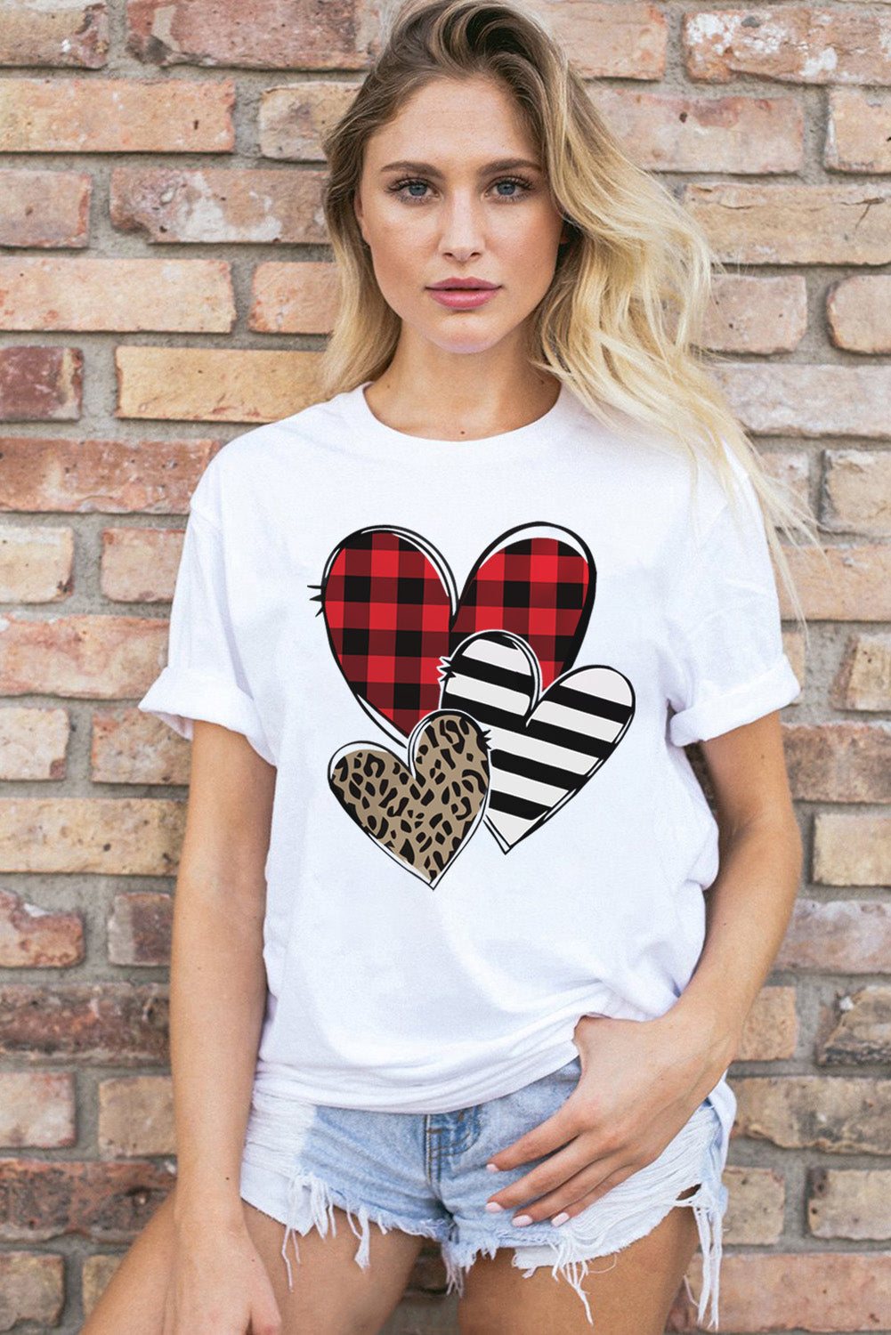 Babe in My Heart Valentines Graphic Tee