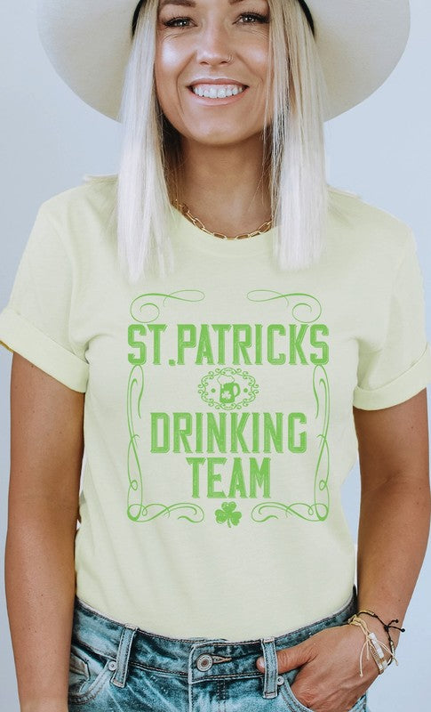 St Patricks Drinking Team Graphic Tee