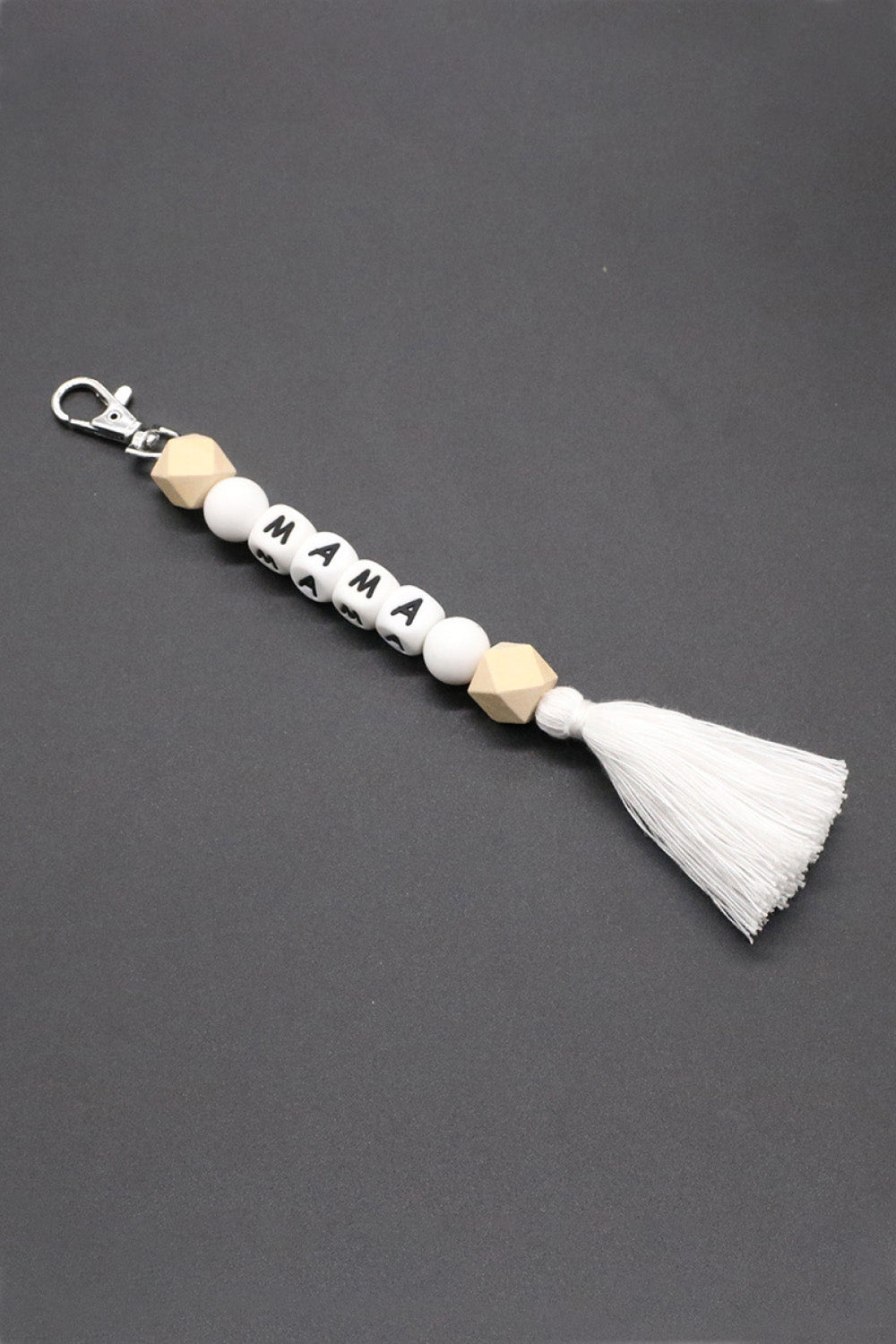 Letter Tassel Keychain