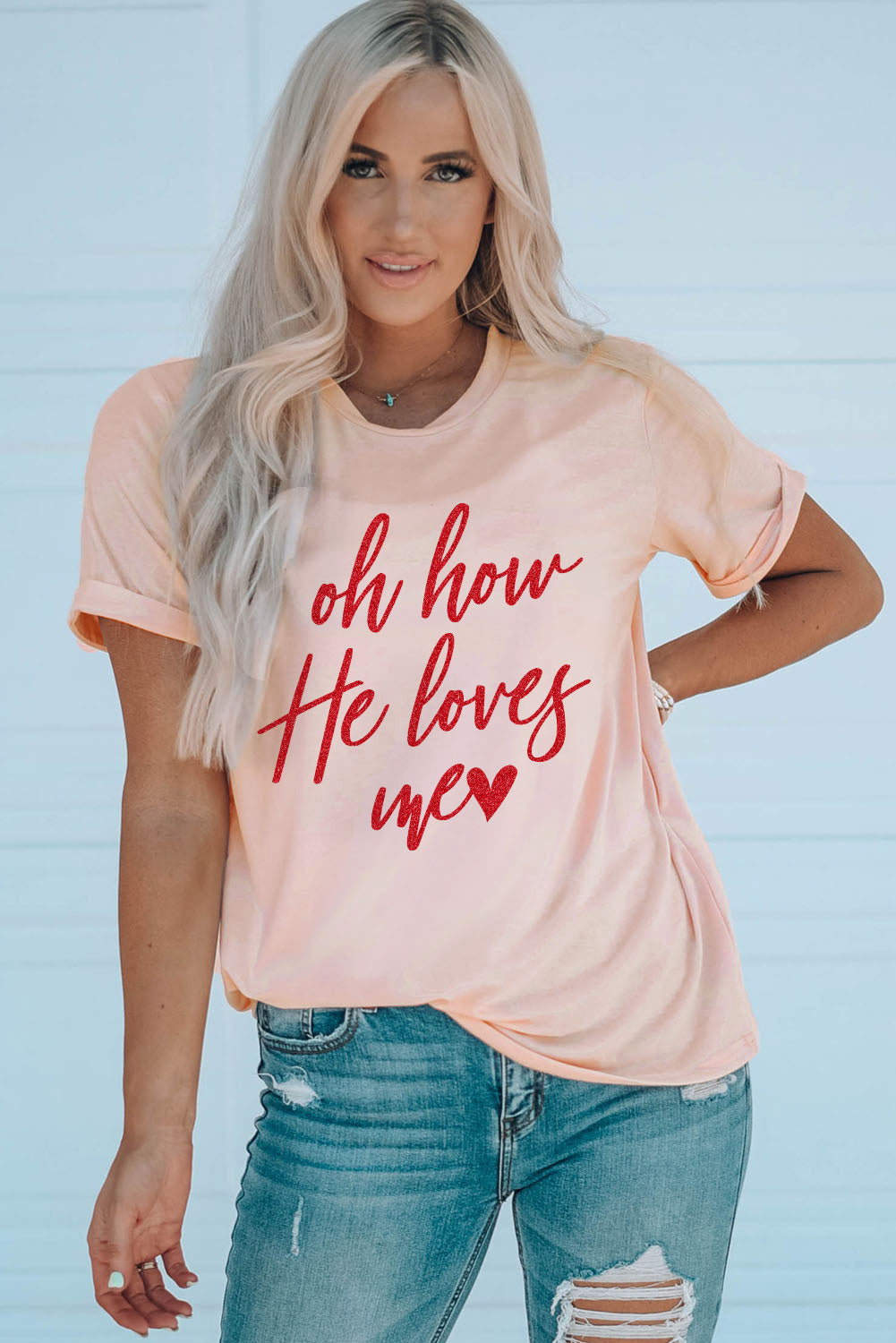 Babe in My Heart Valentines Graphic Tee