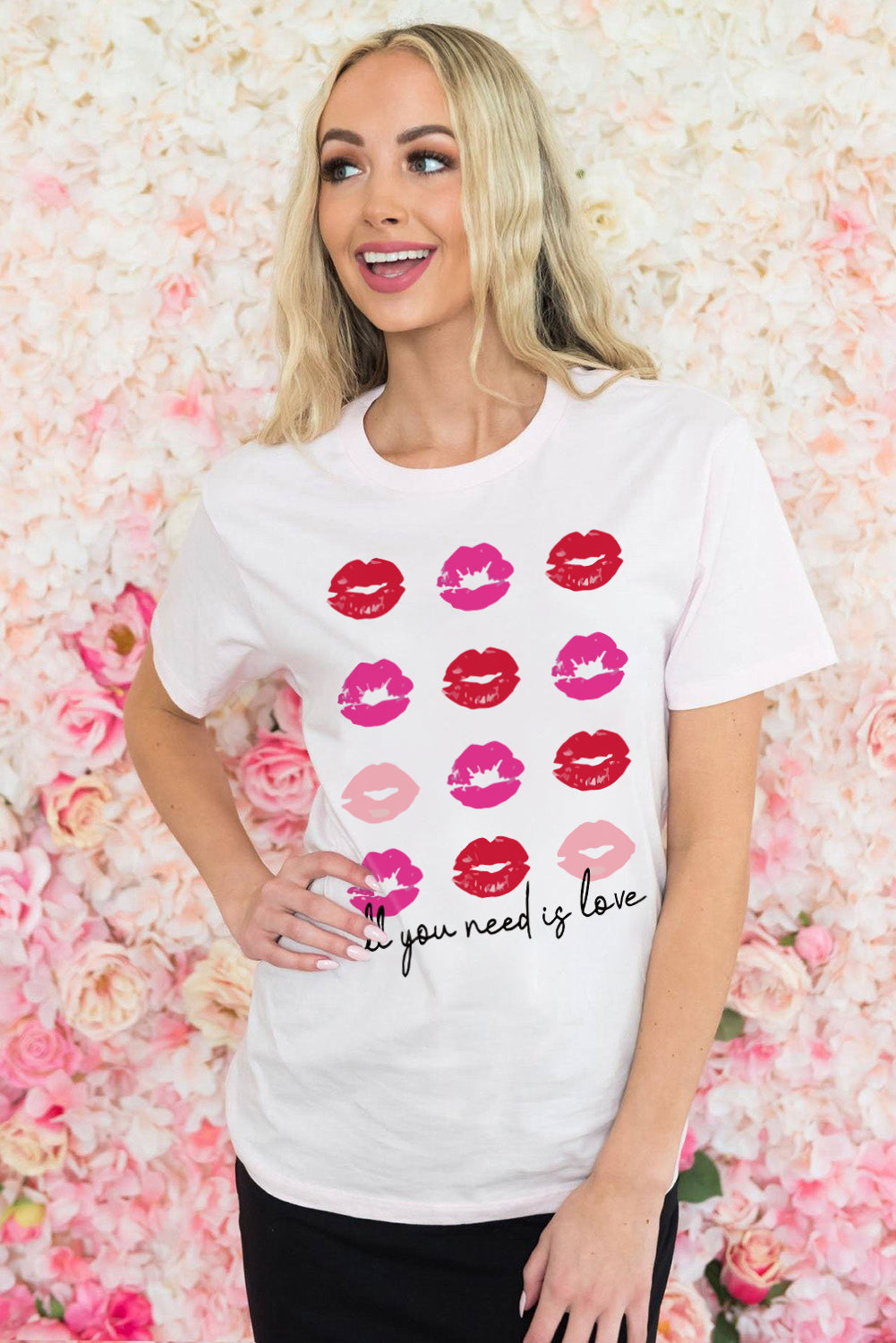 Babe in My Heart Valentines Graphic Tee