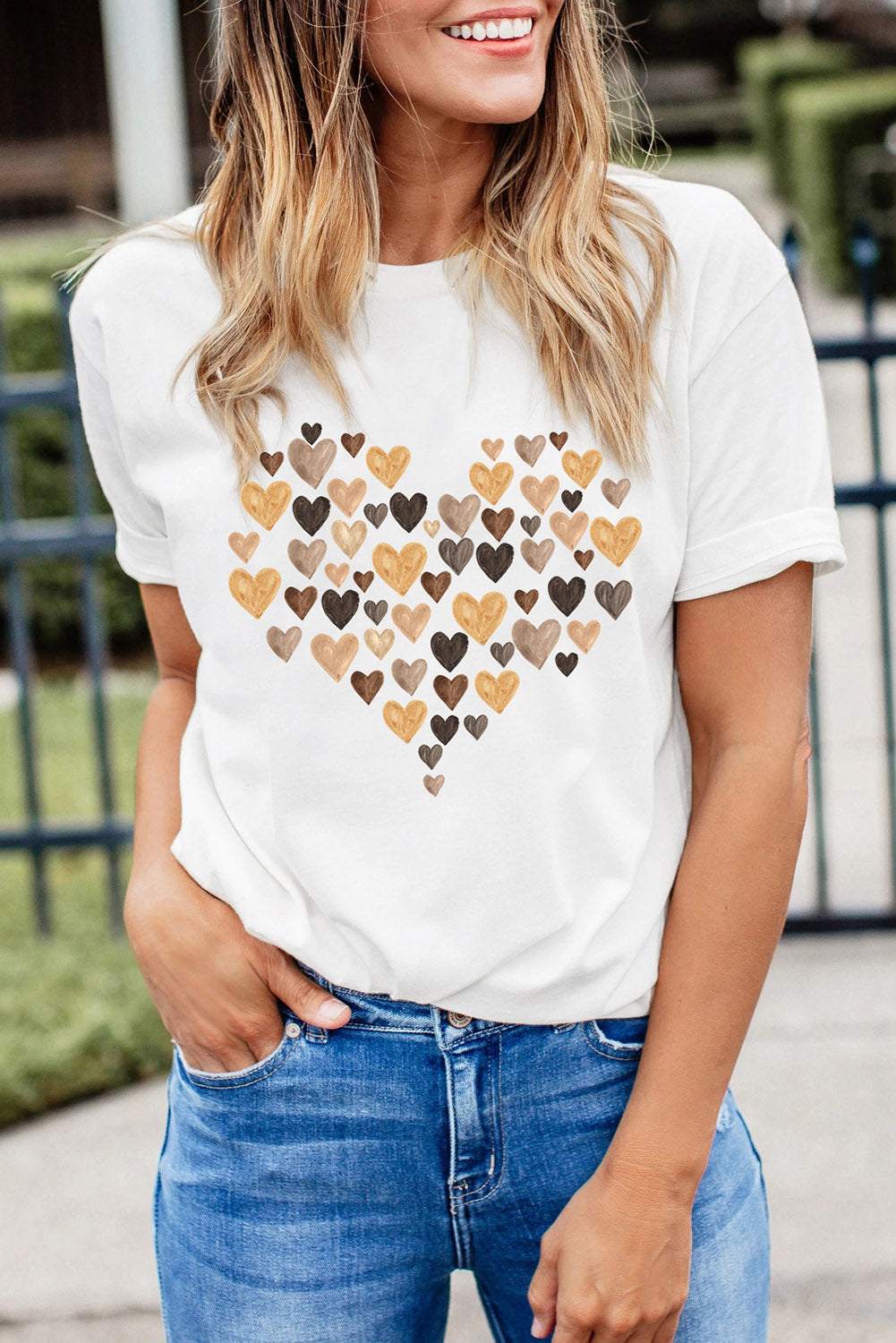 Babe in My Heart Valentines Graphic Tee