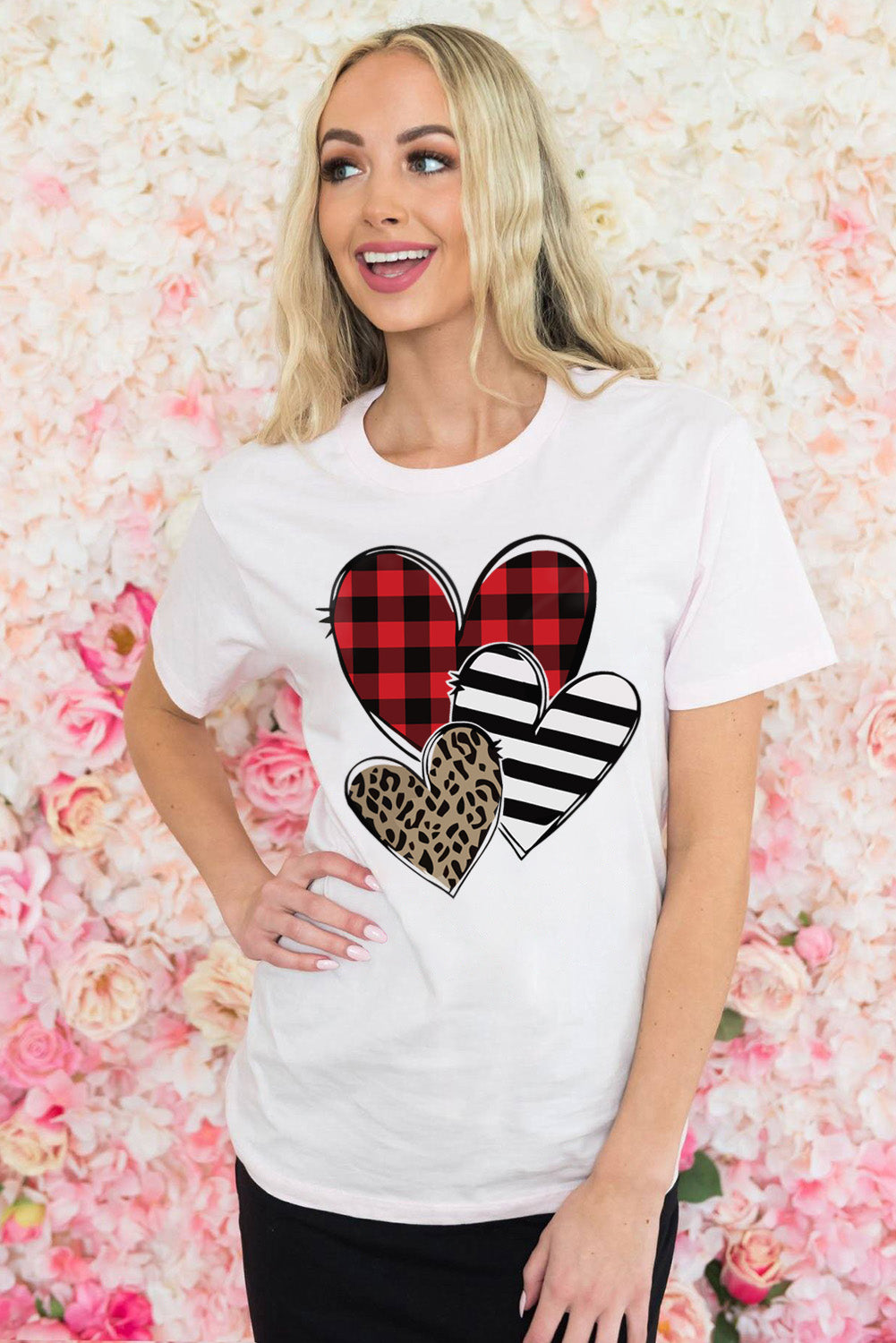 Babe in My Heart Valentines Graphic Tee