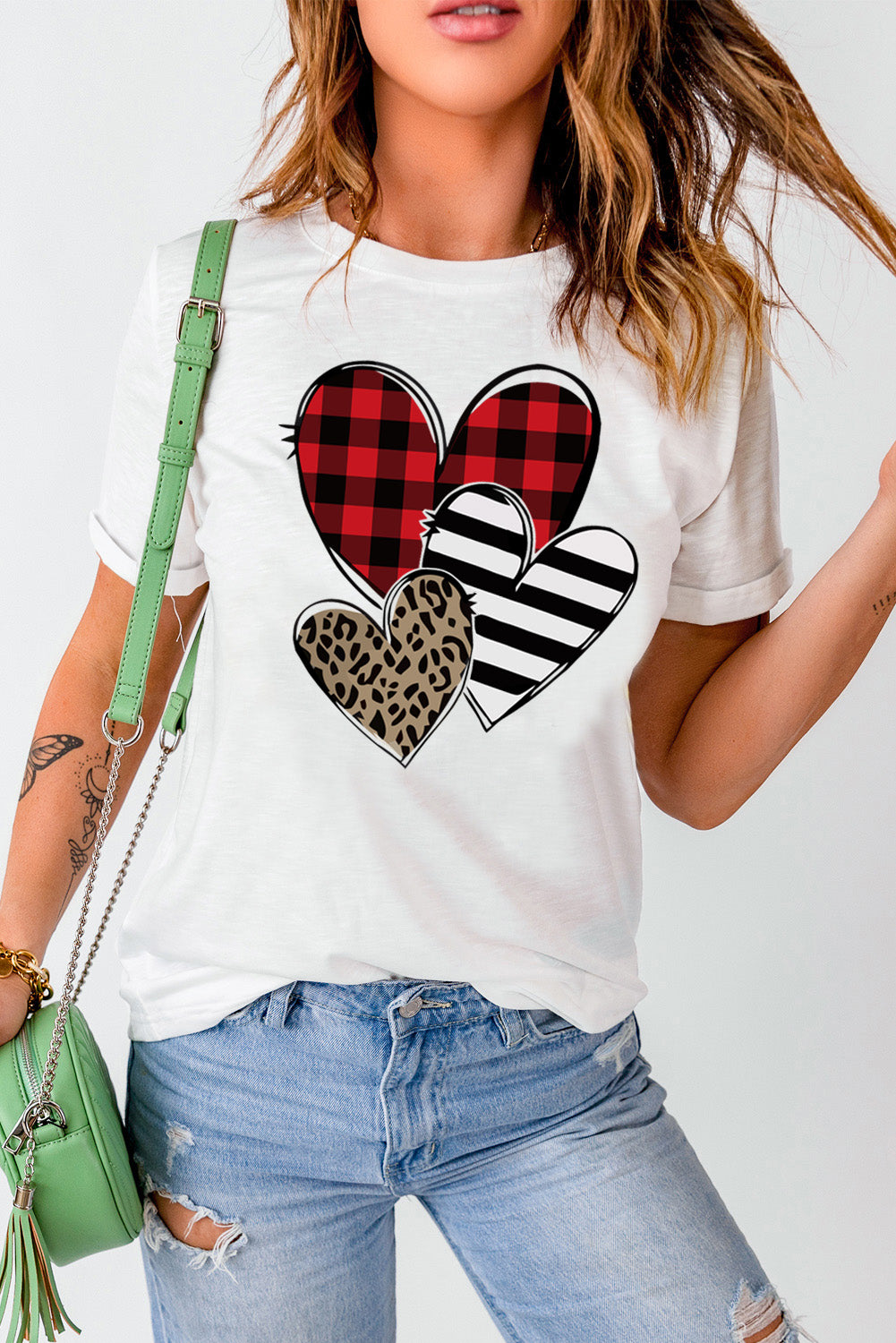 Babe in My Heart Valentines Graphic Tee