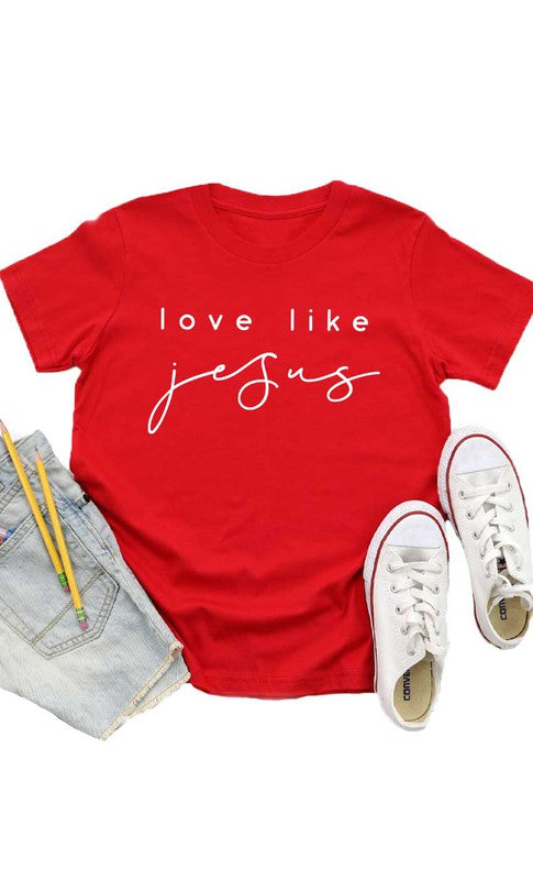 Love Like Jesus kids Graphic Tee