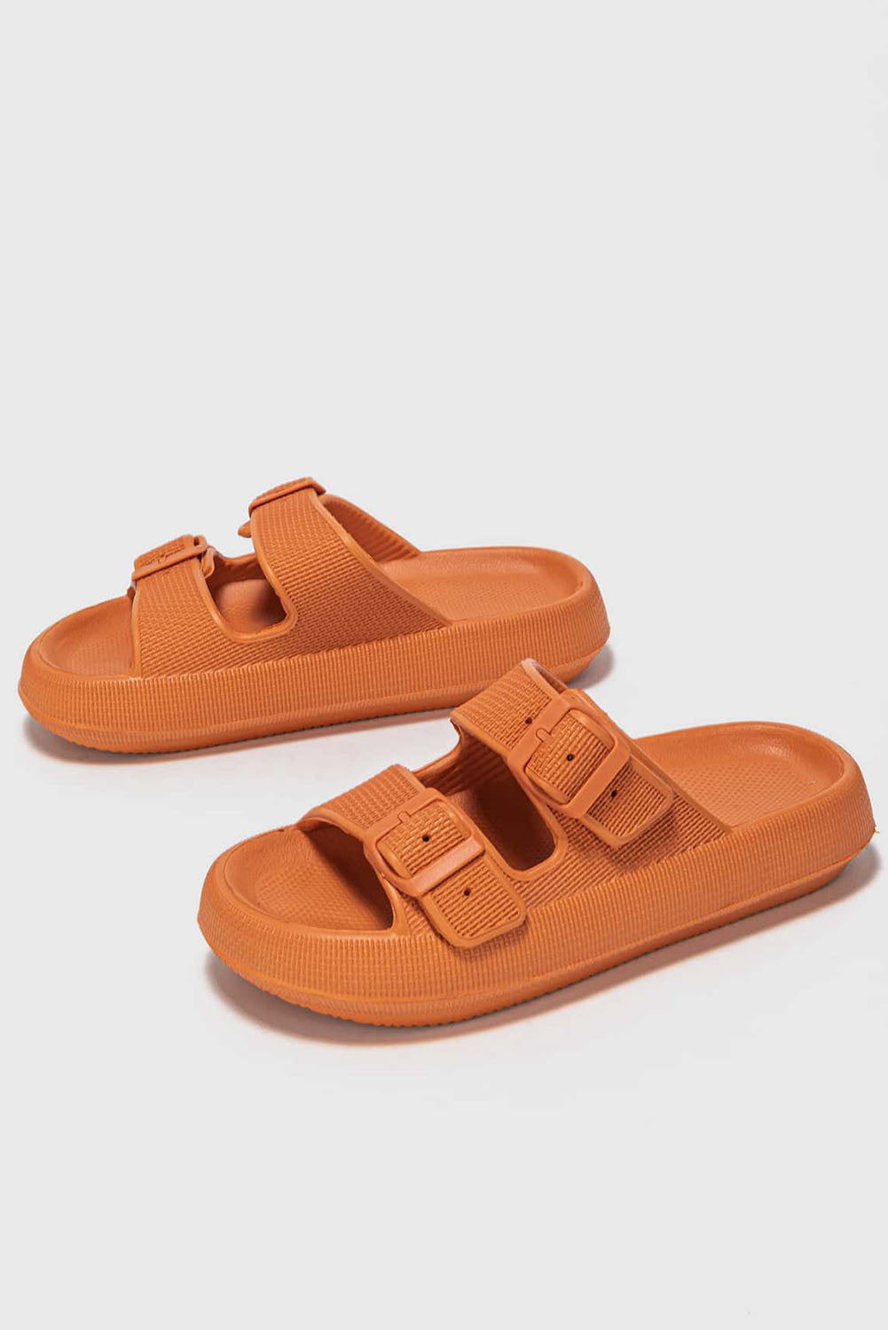 PVC Hollow Out Bucket Thick Soled Slippers