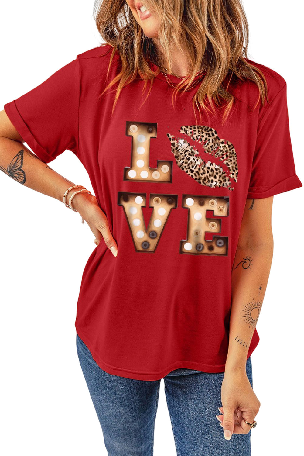 Babe in My Heart Valentines Graphic Tee