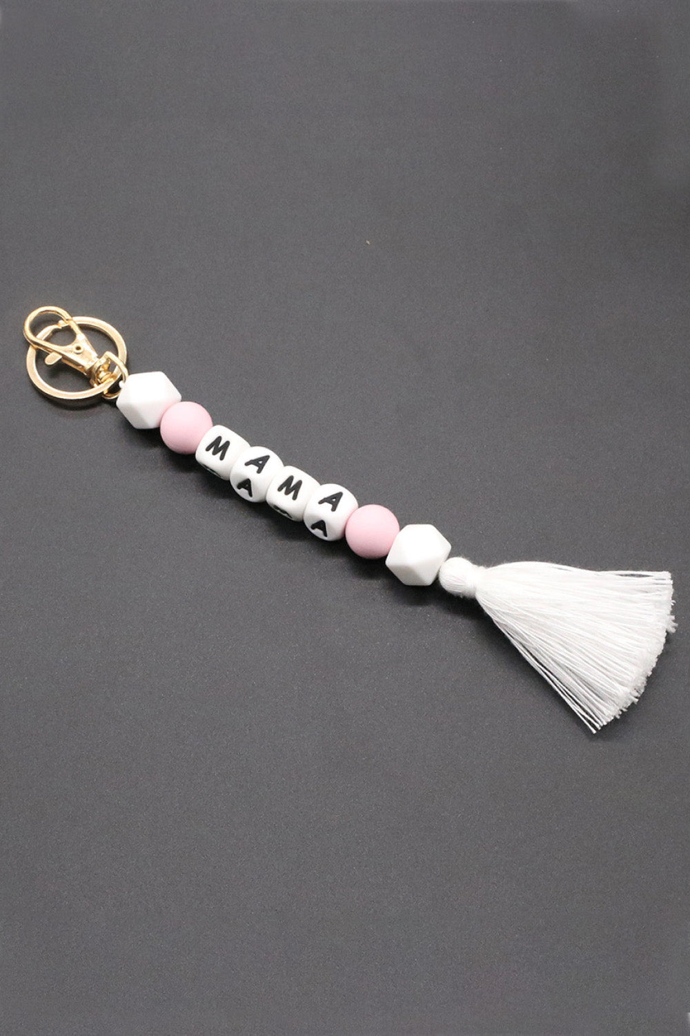 Letter Tassel Keychain