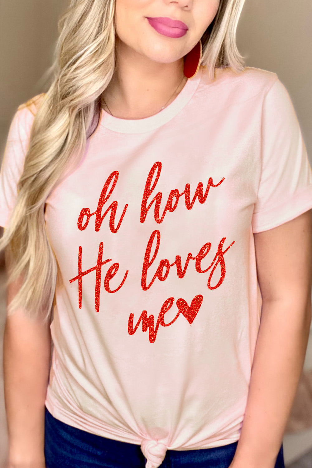 Babe in My Heart Valentines Graphic Tee