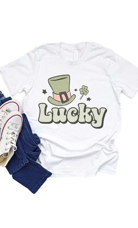 Retro Lucky Kids Graphic Tee