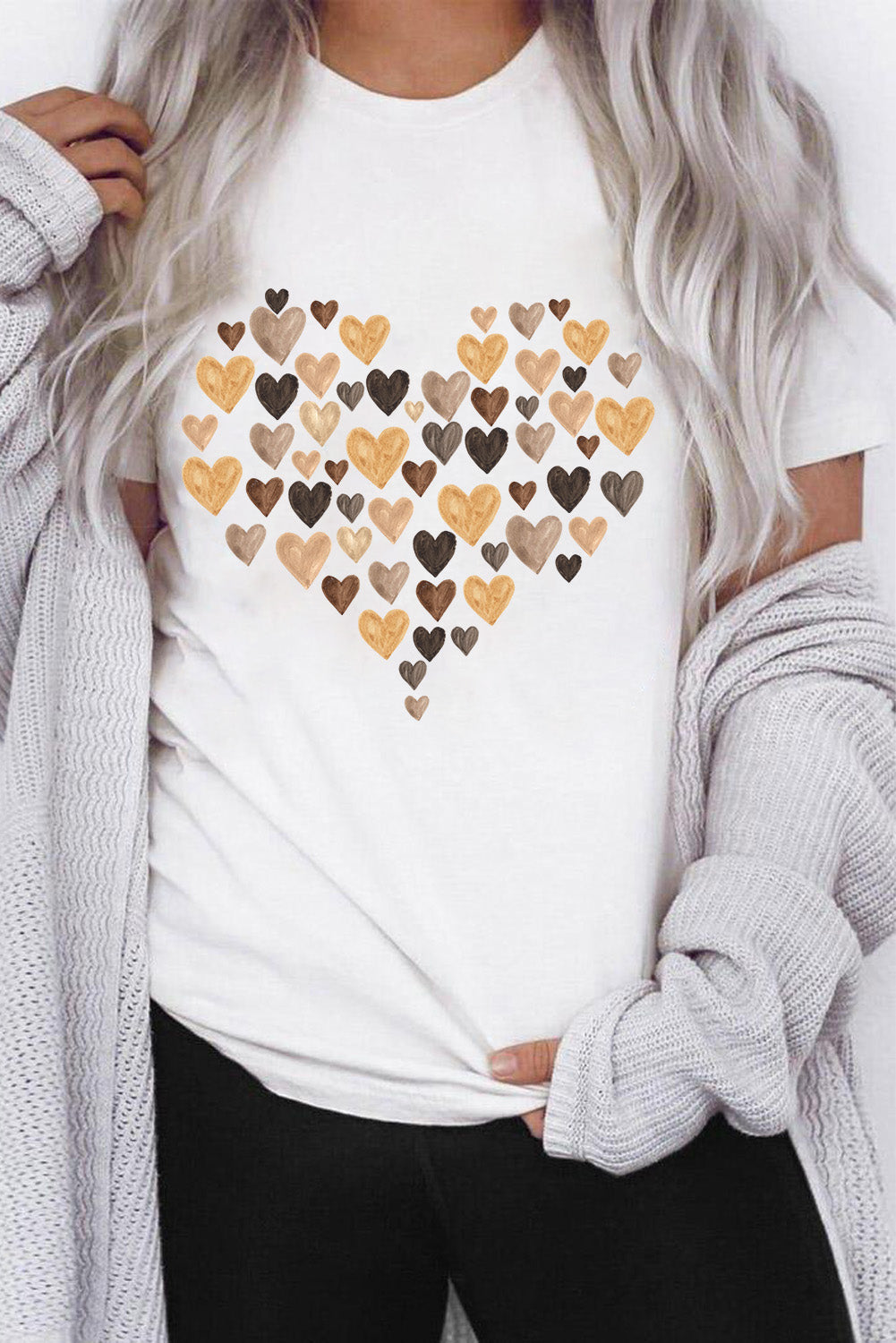 Babe in My Heart Valentines Graphic Tee