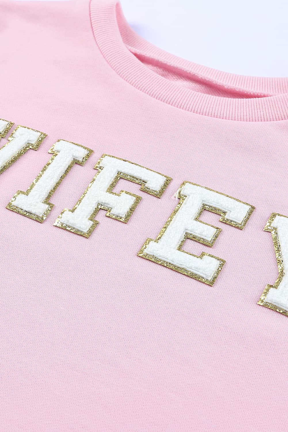 WIFEY Graphic Crewneck Sweatshirt