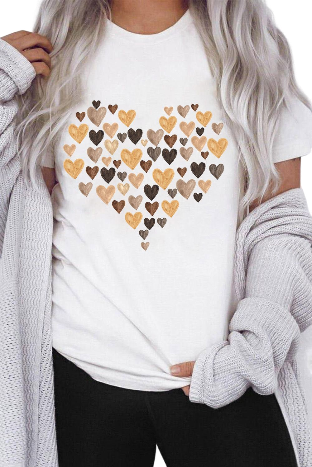 Babe in My Heart Valentines Graphic Tee