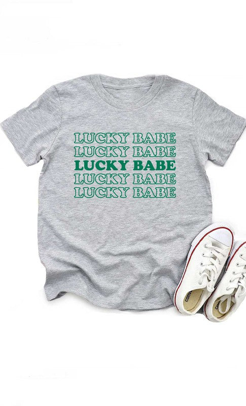 Retro Lucky Babe Kids Graphic Tee