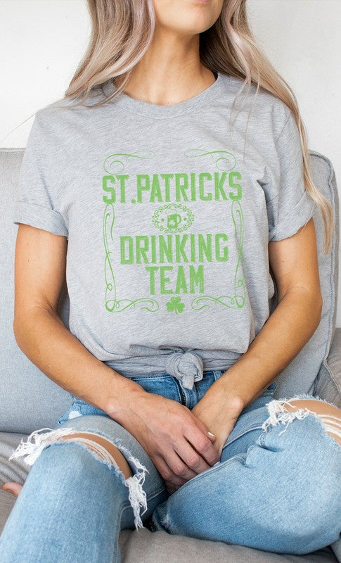 St Patricks Drinking Team PLUS SIZE Graphic Tee