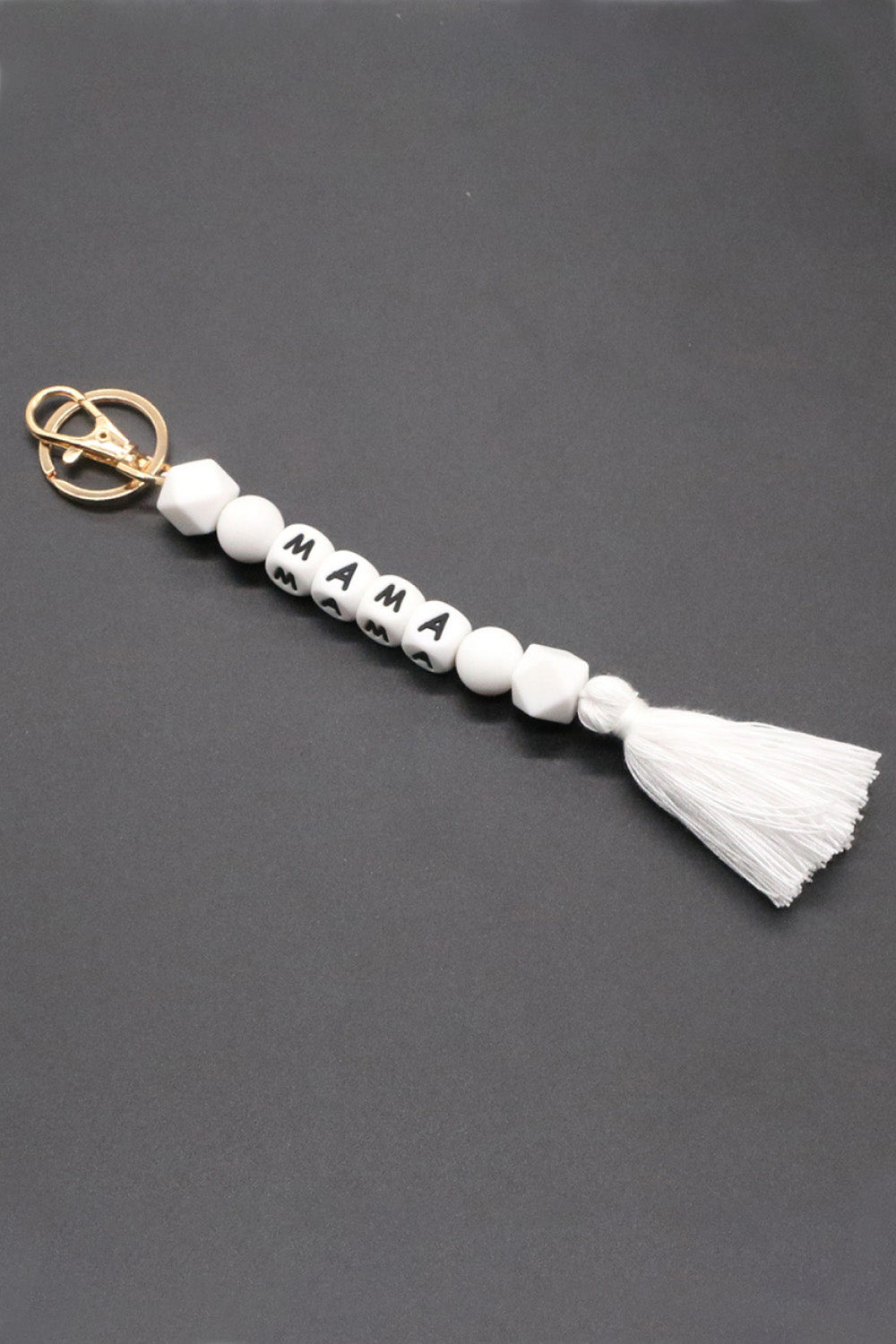 Letter Tassel Keychain