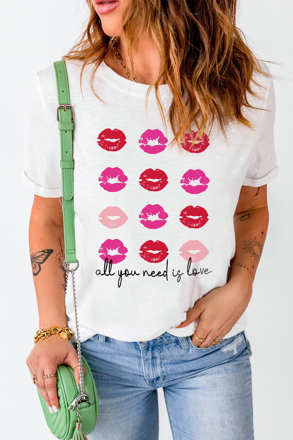 Babe in My Heart Valentines Graphic Tee