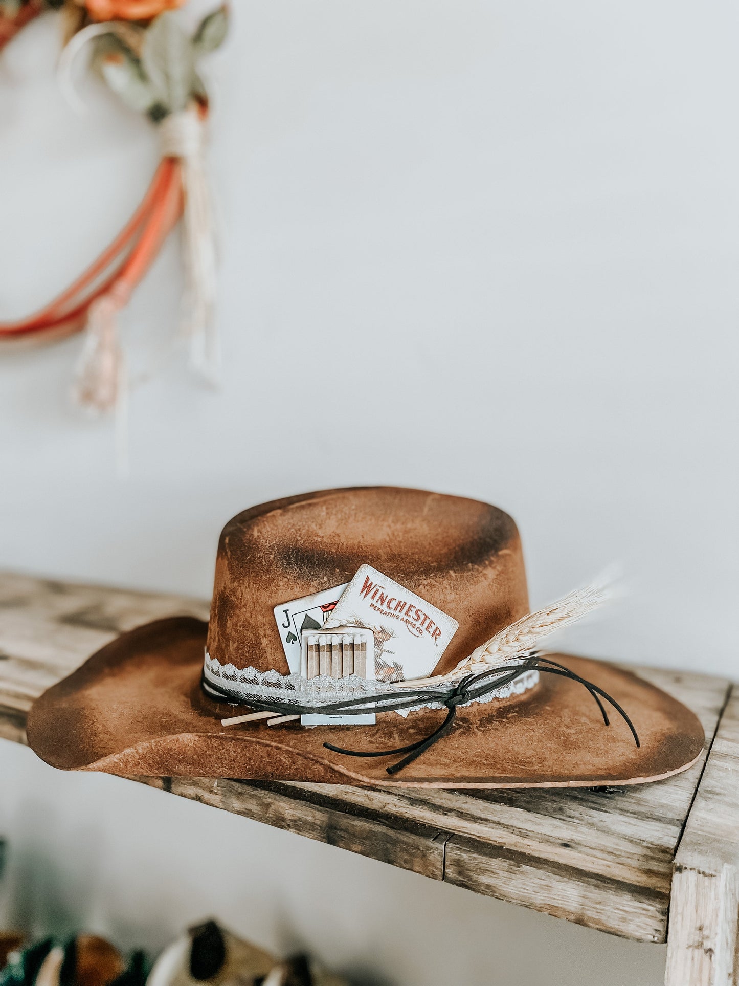 Blackjack Distressed Cowboy Hat