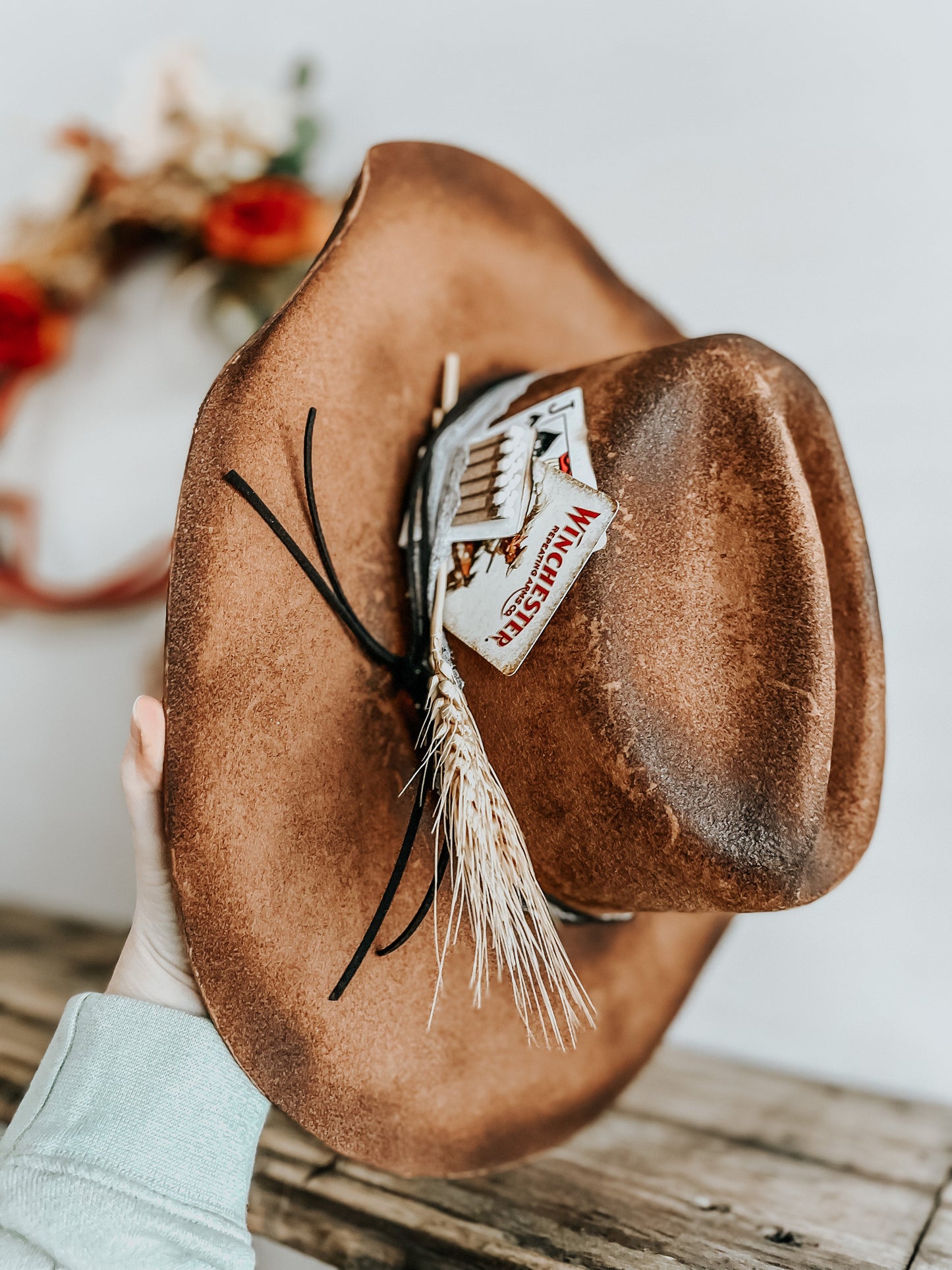 Blackjack Distressed Cowboy Hat