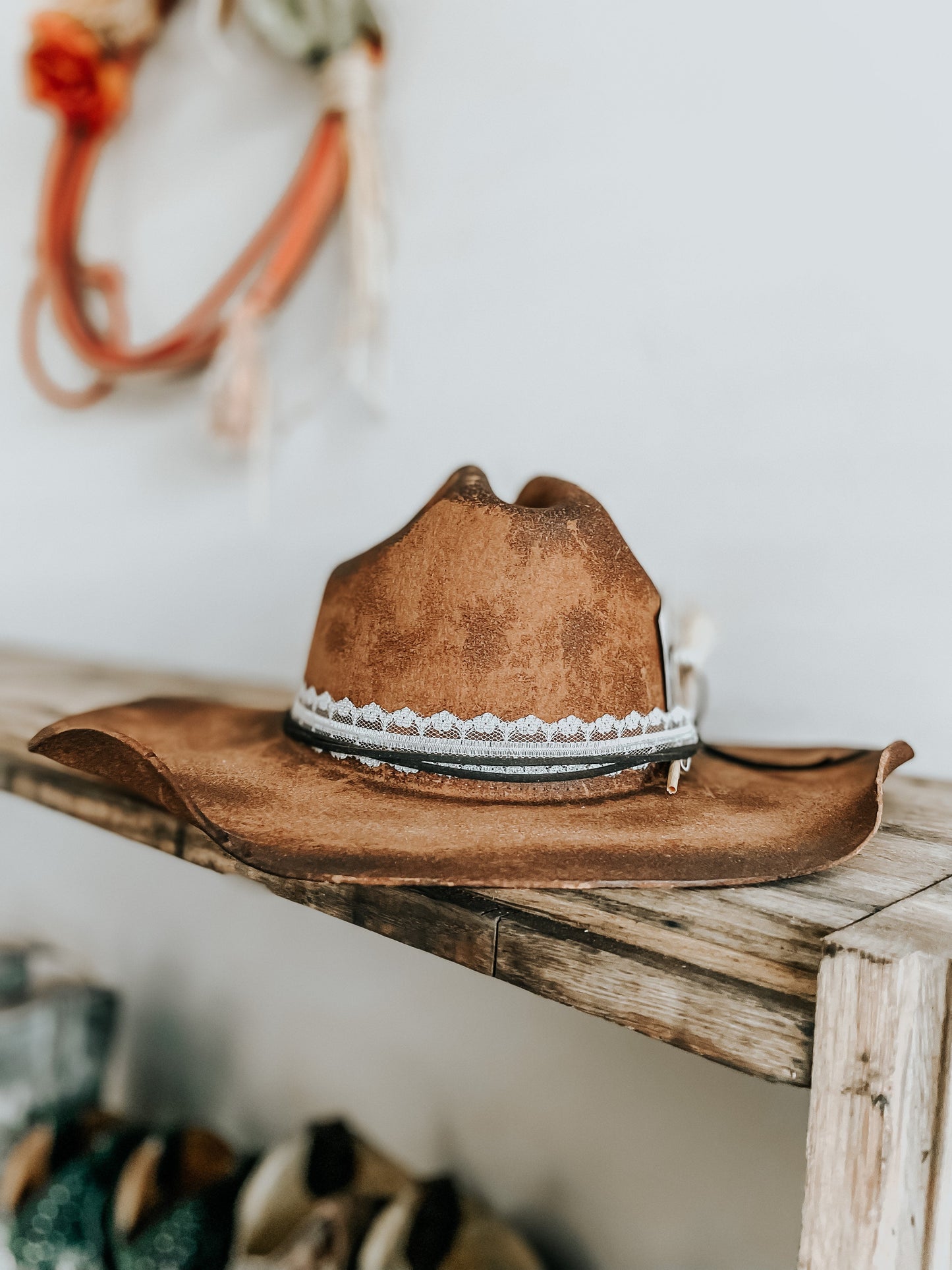 Blackjack Distressed Cowboy Hat