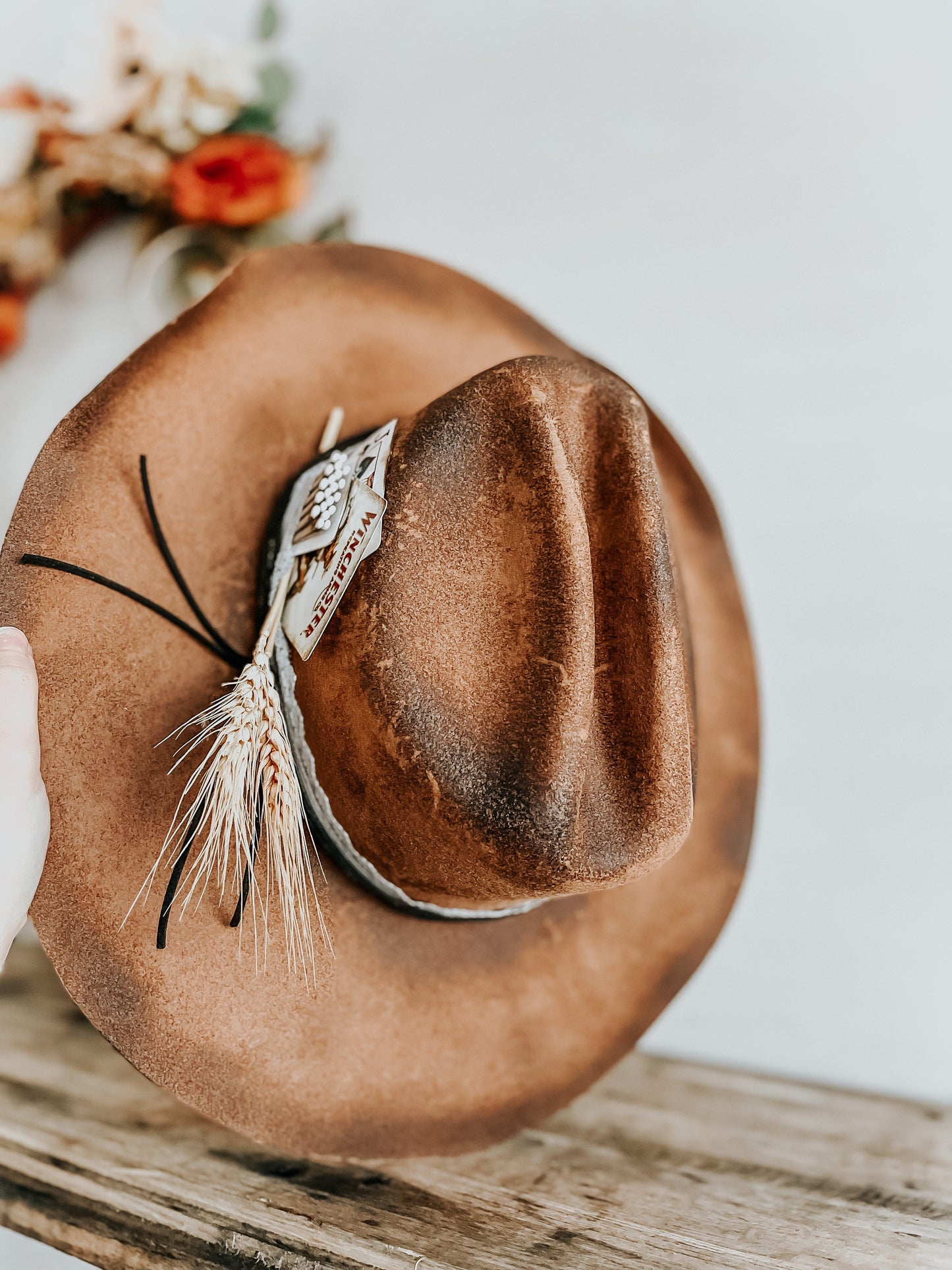 Blackjack Distressed Cowboy Hat