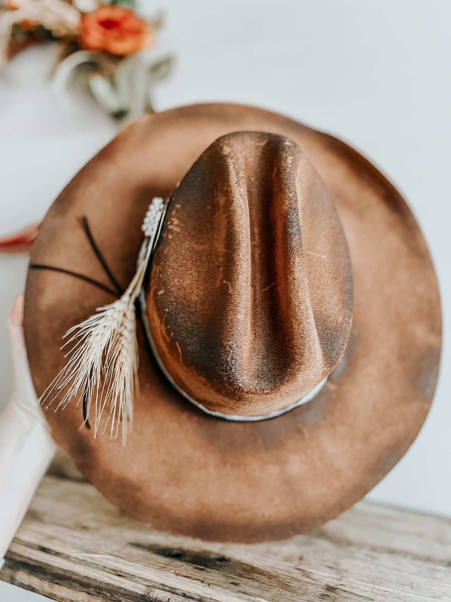 Blackjack Distressed Cowboy Hat