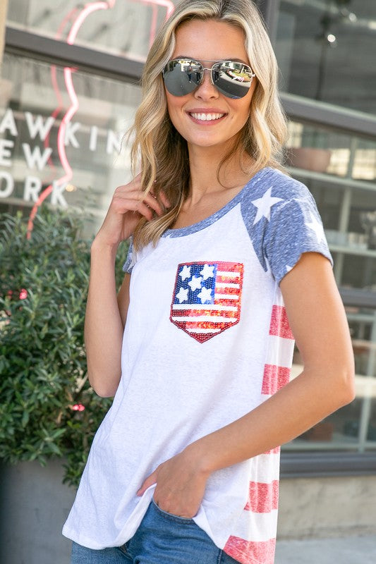 PLUS 4TH OF JULY TOP