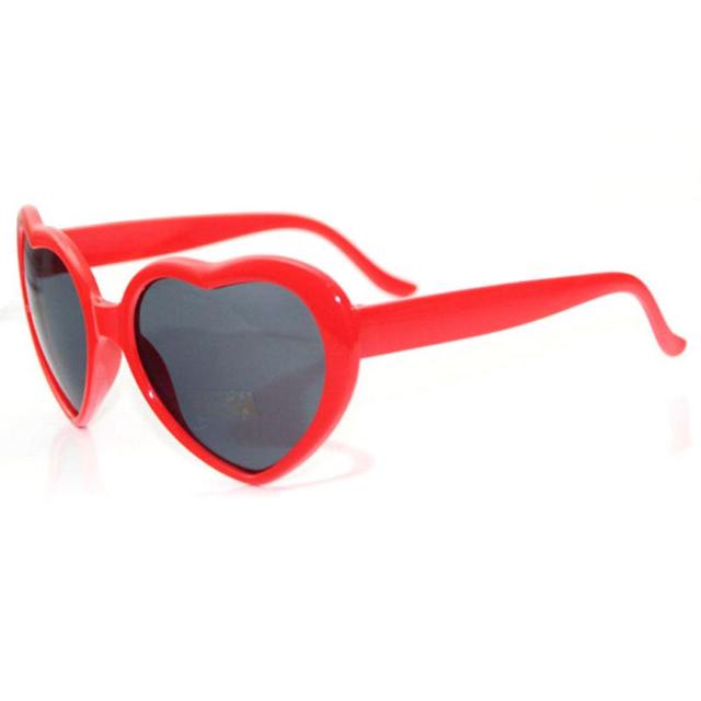 Heart Shape Light Change Sunglasses