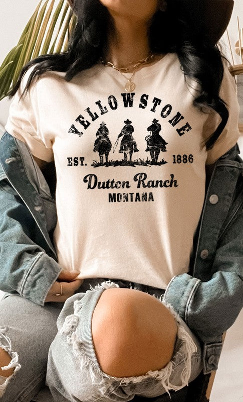 Yellowstone Dutton Ranch Riding PLUS Graphic Tee