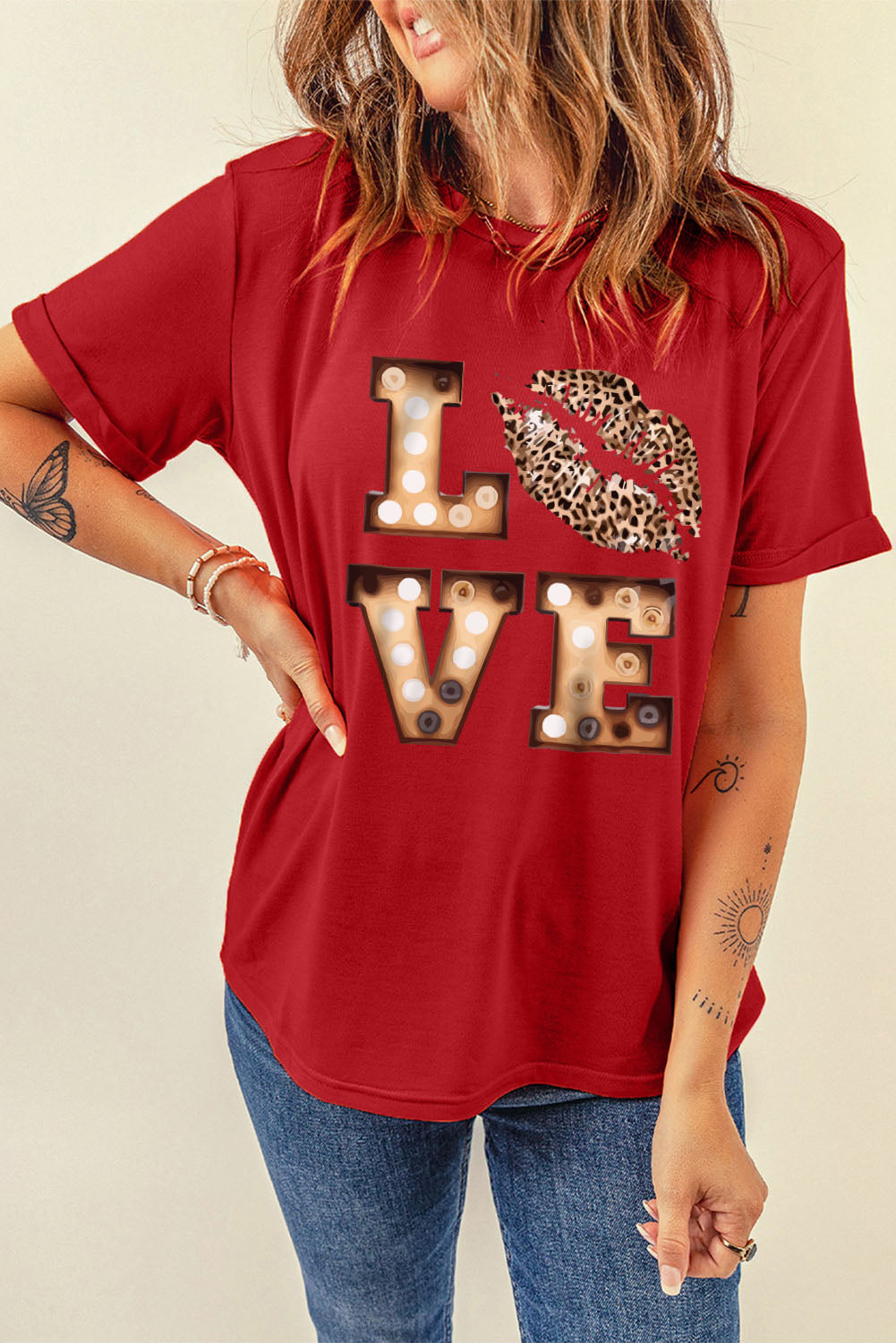 Babe in My Heart Valentines Graphic Tee