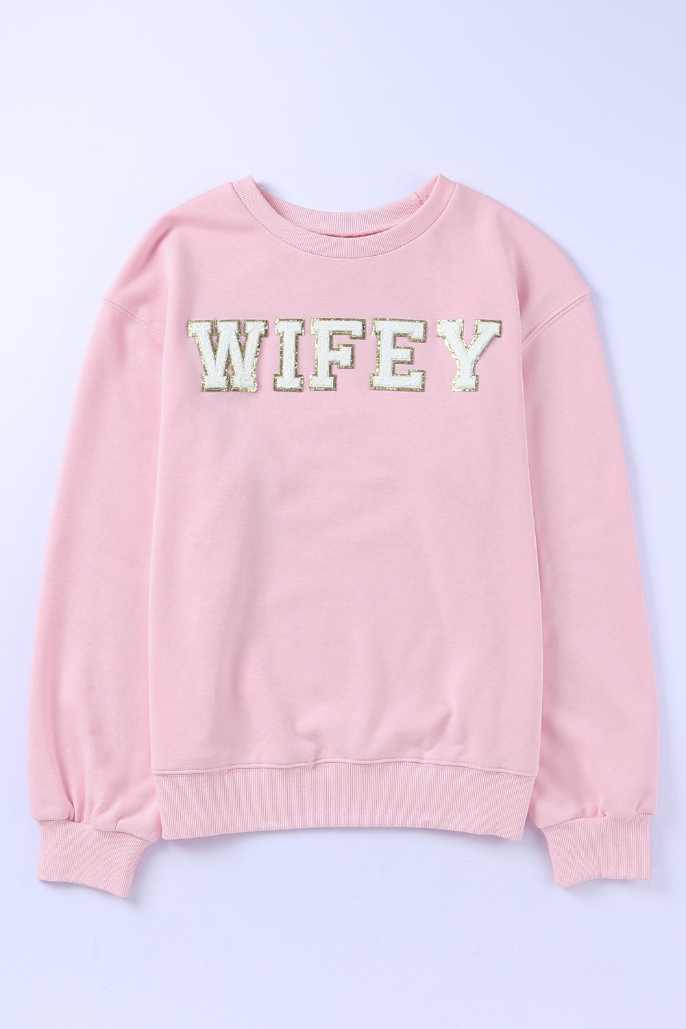 WIFEY Graphic Crewneck Sweatshirt